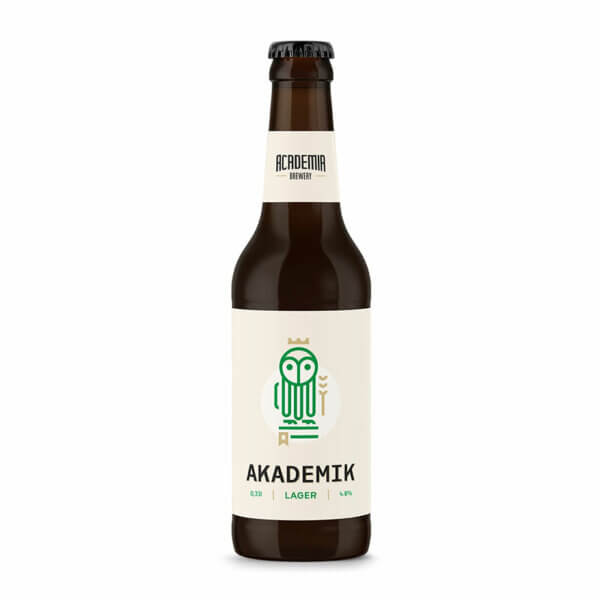 Pivo-Akademik-lager-0.33l-Academia-brewery
